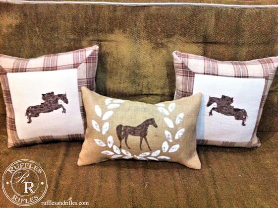 Horse pillows