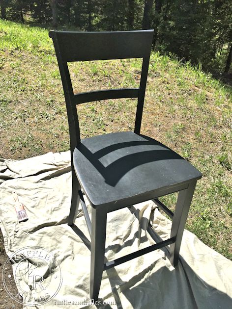 painted bar stool 7