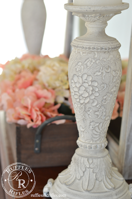 Candlesticks restored to French Country Decor
