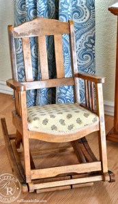 Furniture Reveal: Miniature Rocking Chair