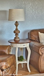 Adventures in Milk Paint and a Side Table