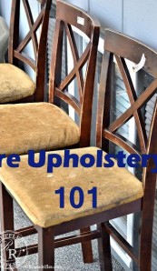 re Upholstery 101