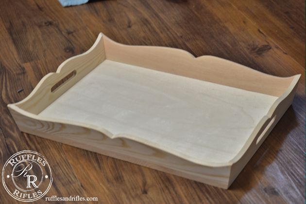 Wooden tray 1