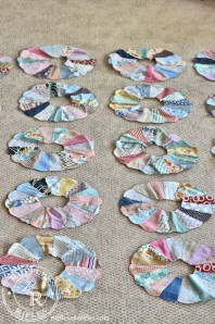 The Original Repurposers and a Dresden Plate Quilt